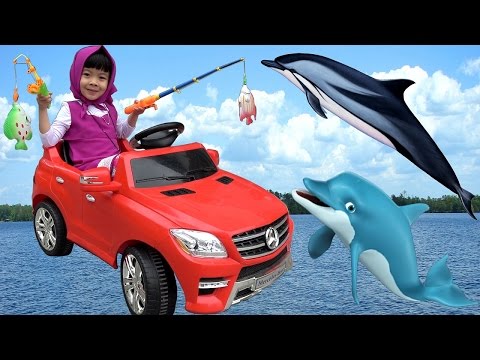 Let’s Go Fishing With Masha – Cô Bé Siêu Quậy AnAn Đi Câu Cá ❤ AnAn ToysReview TV ❤