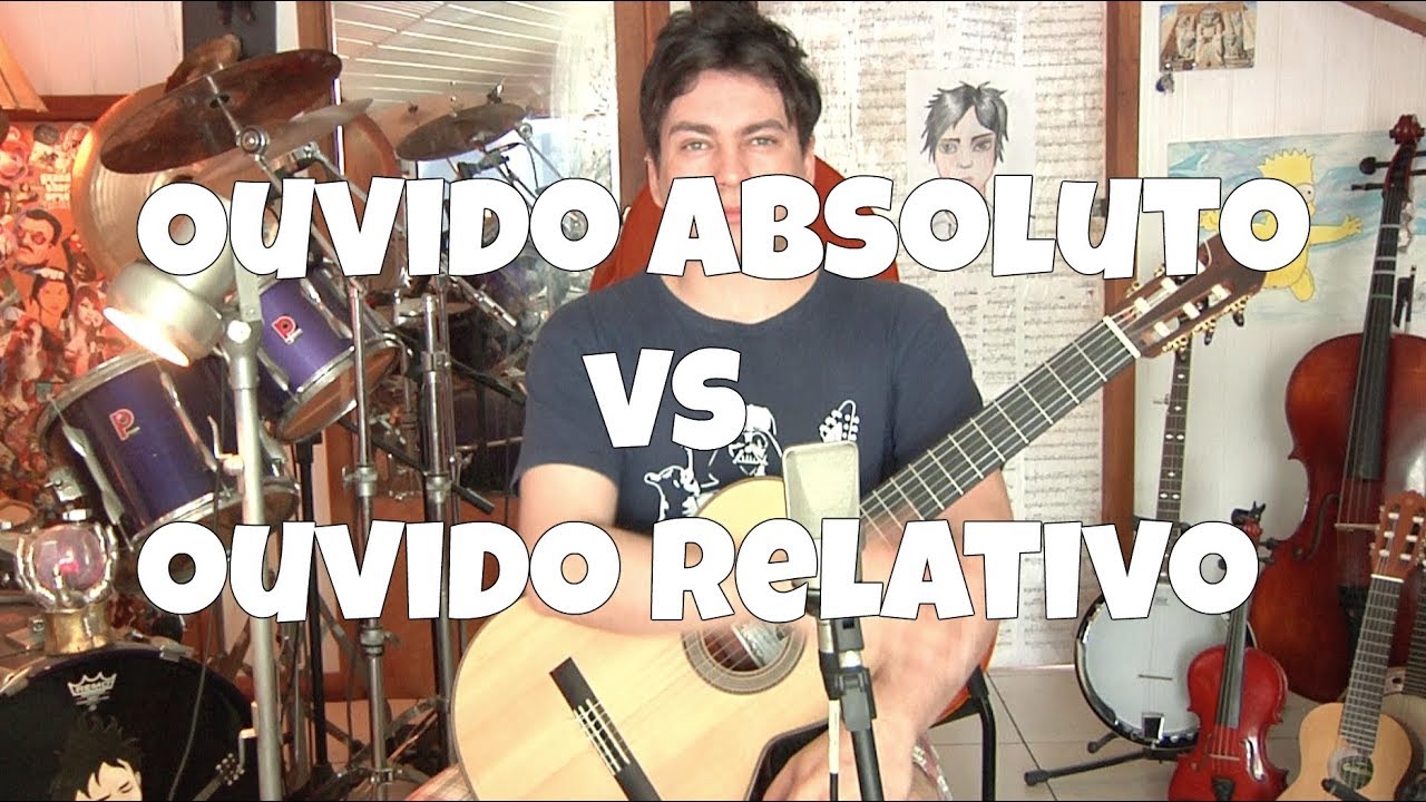 Ouvido Absoluto VS Ouvido Relativo por Fabio Lima