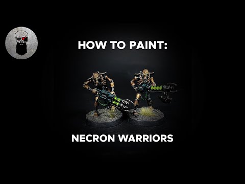 Contrast+ How to Paint: Necron Warriors