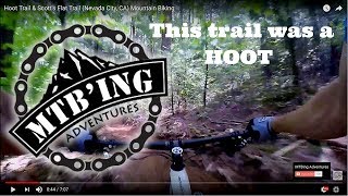 Hoot Trail and Scott's Flat Trail.