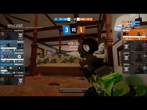 1v5 ace clutch in R6