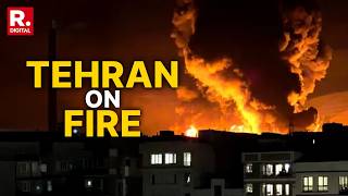 Tehran Sky Ablaze: Israel Hammers Iran's Oil Refineries In Massive Fiery Strike | US-Israel Iran War