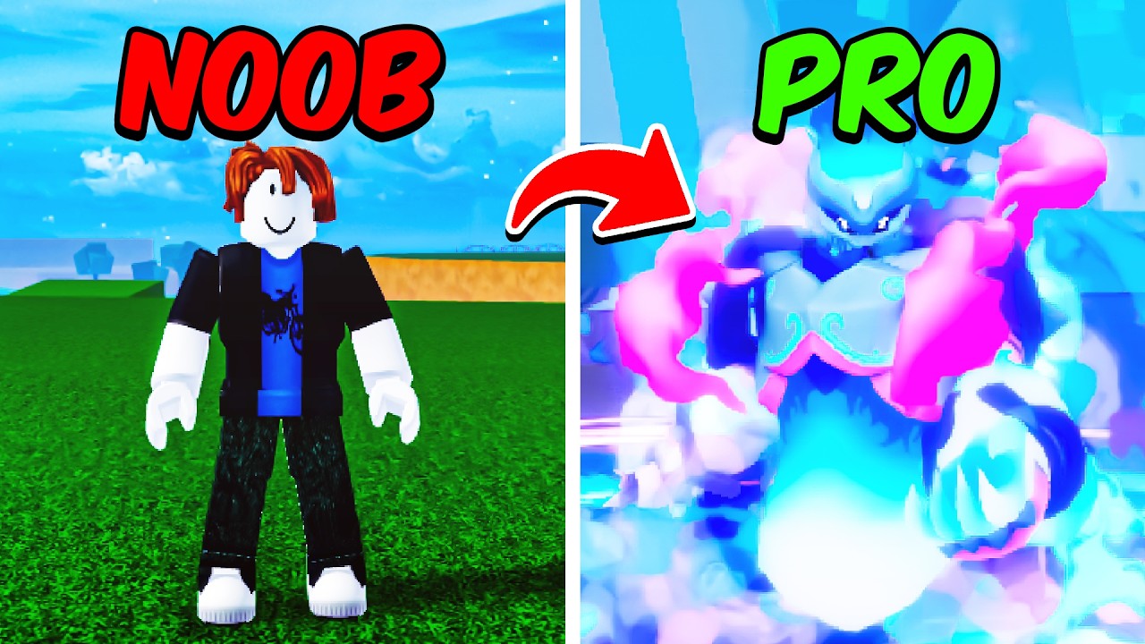 Noob To Pro With GAS FRUIT in Blox Fruits
