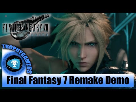 Final Fantasy 7 Remake DEMO – Chapter 1: The Destruction of Mako Reactor 1 - Gameplay Walkthrough