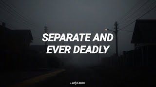 The Last Shadow Puppets - Separate And Ever Deadly // Letra en Español.