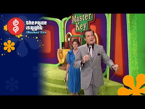 Contestant Wins Big Prize With Just One Key Playing Master Key - The Price Is Right 1983