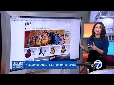 Guitar legend Gibson seeks bankruptcy protection