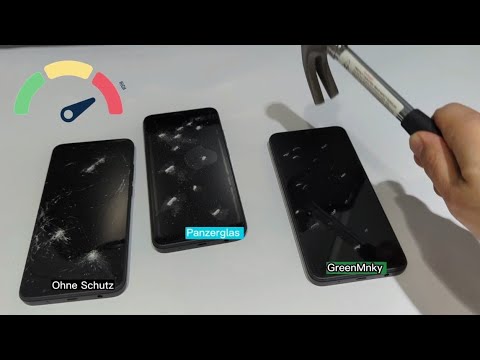 Panzerglas vs Greenmnky - Hammer Test Nr. 02