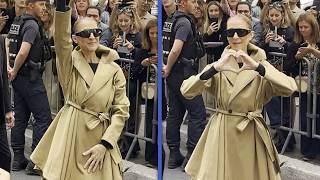 Celine Dion Arrives in Paris Ahead of Comeback Concerts