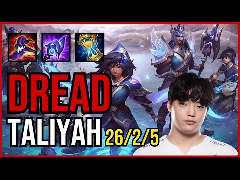 DREAD - TALIYAH vs. REK'SAI Jungle | KR GRANDMASTER | PATCH 11.2