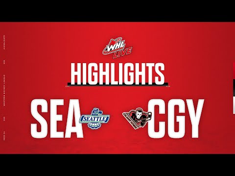 Seattle Thunderbirds at Calgary Hitmen 10/20 | WHL Highlights 2023-24