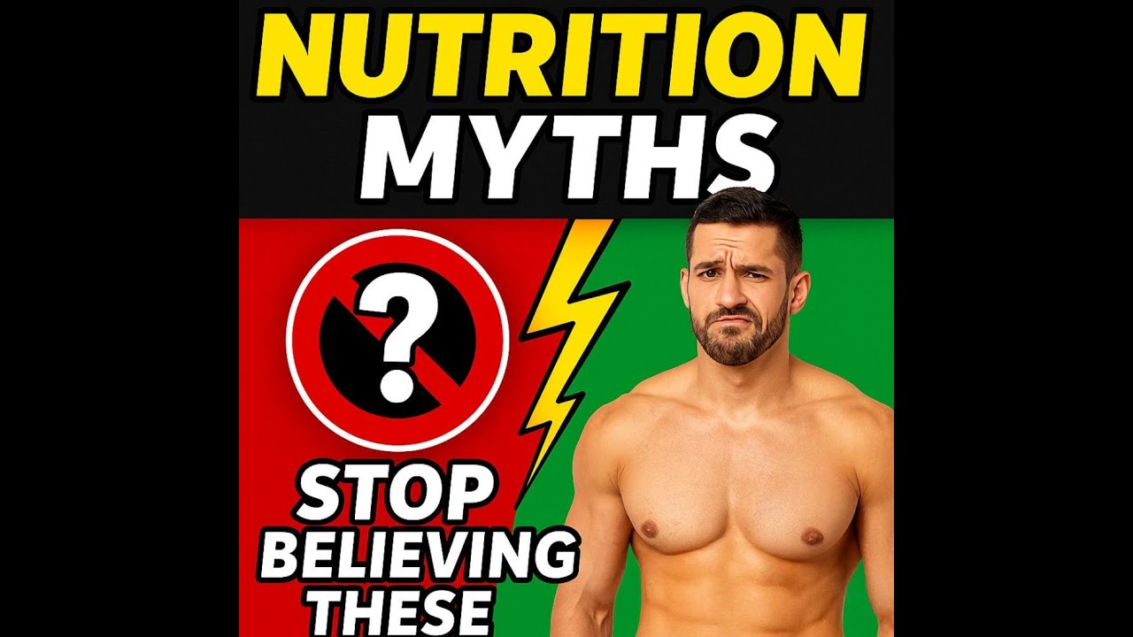 7 of the most common nutrition MYTHS in the fitness!