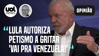 Josias: Lula autoriza uso do bordão do inimigo sobre Venezuela ao comparar Bolsonaro com Hugo Chávez