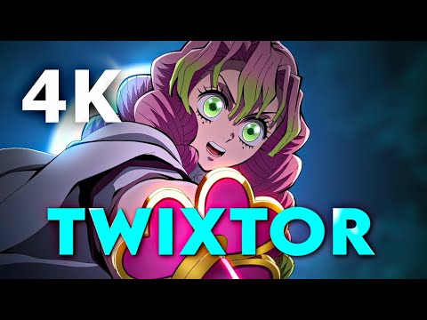 Mitsuri Kanroji Twixtor Clips 4K I Demon Slayer I Royalty