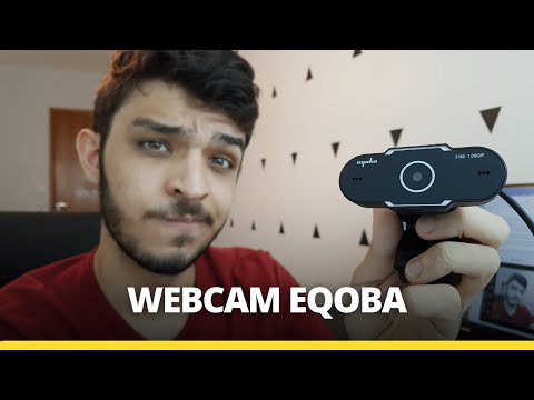 Eqoba At08-5m é boa? Testei essa webcam Full HD barata