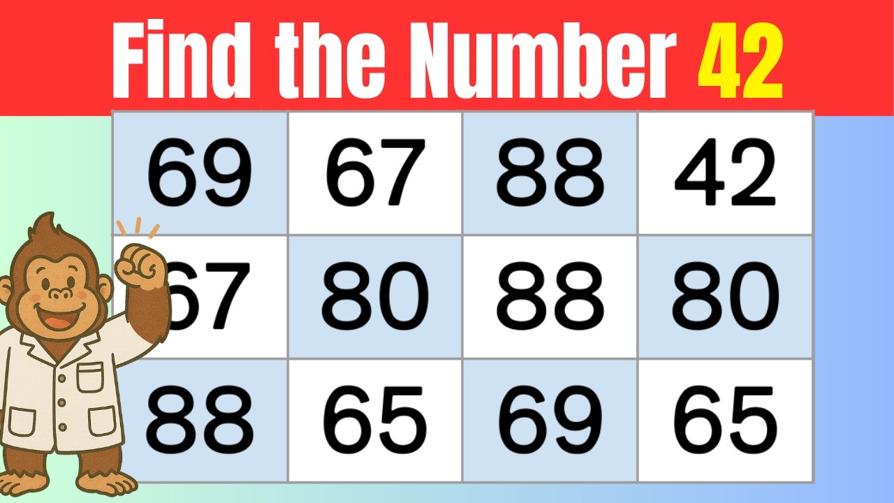 Find the Hidden Number | Daily Brain Puzzle Challenge