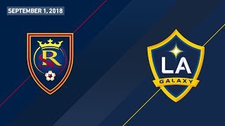 HIGHLIGHTS: Real Salt Lake vs. LA Galaxy | September 1, 2018