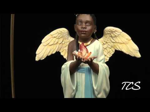 Ebony VisionsHope - Deluxe  Blackshear Circle 2006 Membership Figurine And Kit Blemished