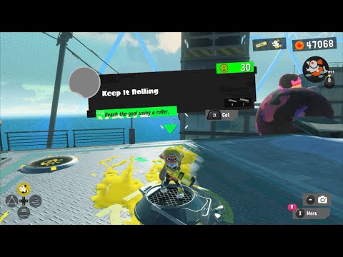 Splatoon 3 - Hero Mode - Site 6-6 (All Weapons): Keep It Rolling
