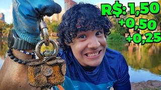 FIZ PESCA MAGNÉTICA RENDEU MUITO?