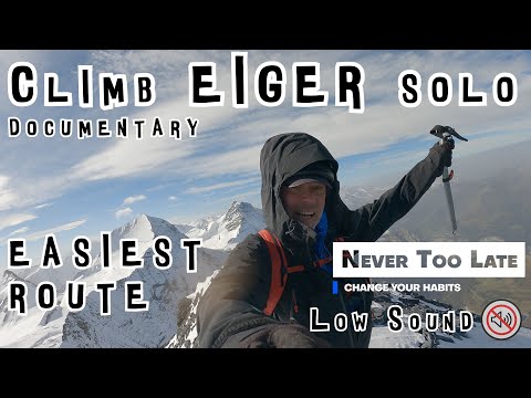 Climb Eiger:  the easiest route