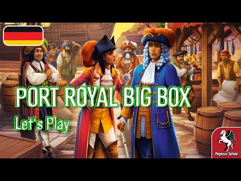 PORT ROYAL BIG BOX |DE| Let's Play | Pegasus Spiele