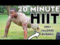 20 MINUTE FULLBODY HIIT WORKOUT (NO EQUIPMENT) | BURN 200+ CALORIES - Burn Fat and Build Endurance