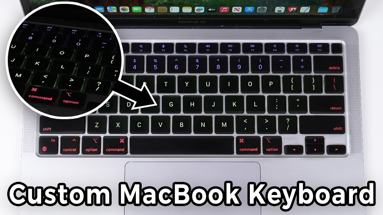Custom Backlight Colour on an Apple Silicon MacBook Keyboard