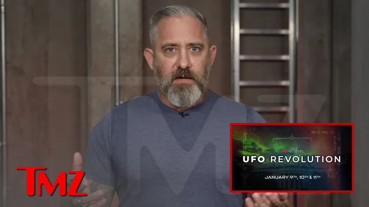 Journalist Jeremy Corbell Says UFO Stigma Is Gone, Allowing People To Speak Out | TMZ Live