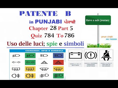 Patente B punjabi  Chapter 28 Part 5 |  USO DELLE LUCI | SPIE ROSSE