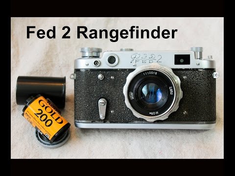 The Fed 2 Rangefinder, a Soviet-era Leica clone, tuturial and overview