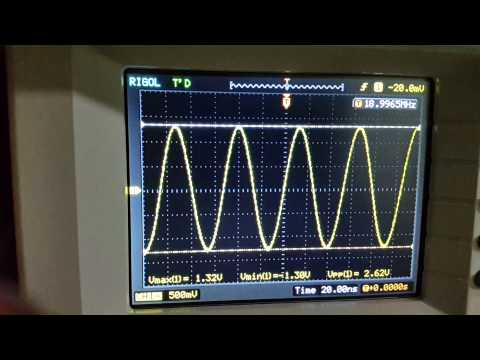Ad9850 modul çıkış
