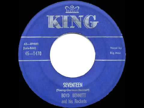 1955 HITS ARCHIVE  Seventeen   Boyd Bennett & his Rockets