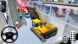Download lagu New Heavy Excavator Stuck in 🚌Bus Station with 🚗Supercars - 3D Driving Class 2025 Android - Gameplay mp3