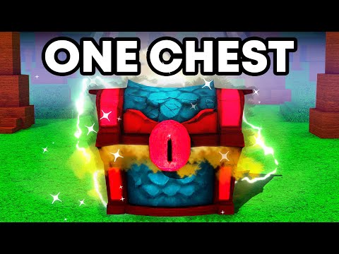 99 Nights In The Forest BUT I Can ONLY Open ONE CHEST…