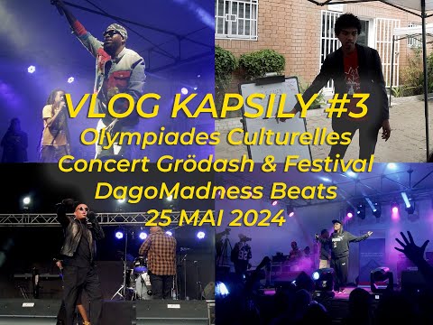 VLOG Kapsily #3 Olympiades Culturelles, Concert Grödash & Festival DagoMadness Beatz (Rap  Gasy)