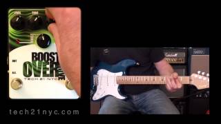 Video thumbnail for Tech 21 Boost Overdrive by Tech21nyc