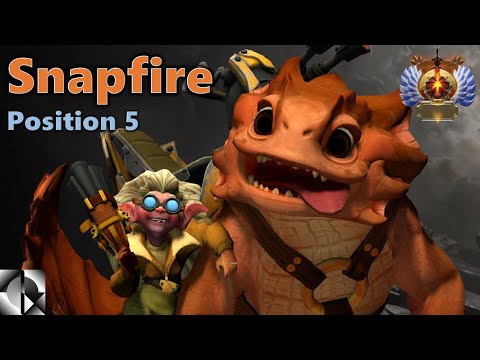 Snapfire 5 Support - Immortal Gameplay #10 (11/9/2020 Stream) | 7.27d