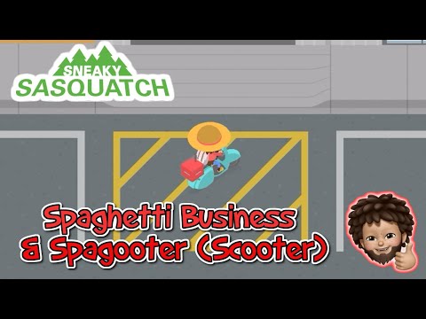 Sneaky Sasquatch -  Spaghetti Business and Spagooter (Scooter)