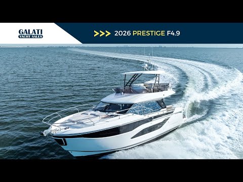 2026 Prestige F4.9 Motor Yacht For Sale| New-Generation Flybridge Design