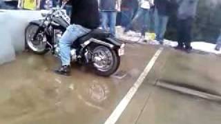 preview picture of video 'STEEL CITY HARLEY 2009 BURNOUT'