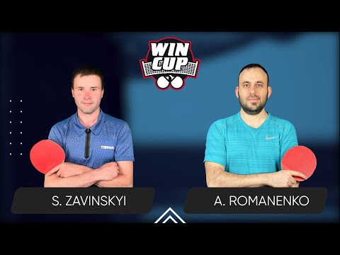 19:15 Serhii Zavinskyi - Andrii Romanenko West 4 WIN CUP 09.06.2024 | TABLE TENNIS WINCUP