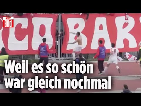 Italien-Stürmer erzielt Fallrückzieher-Doppelpack | Viral daneben