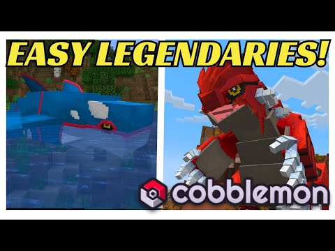 How To Get Kyogre And Groudon EASILY In Cobblemon!