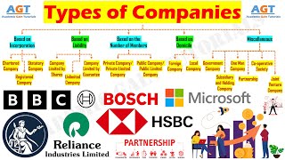 Types of Companies with Examples.