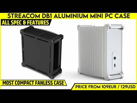 Streacom DB1 Aluminium Fanless PC Case Launched | Check Out Price, Specs, Features & More