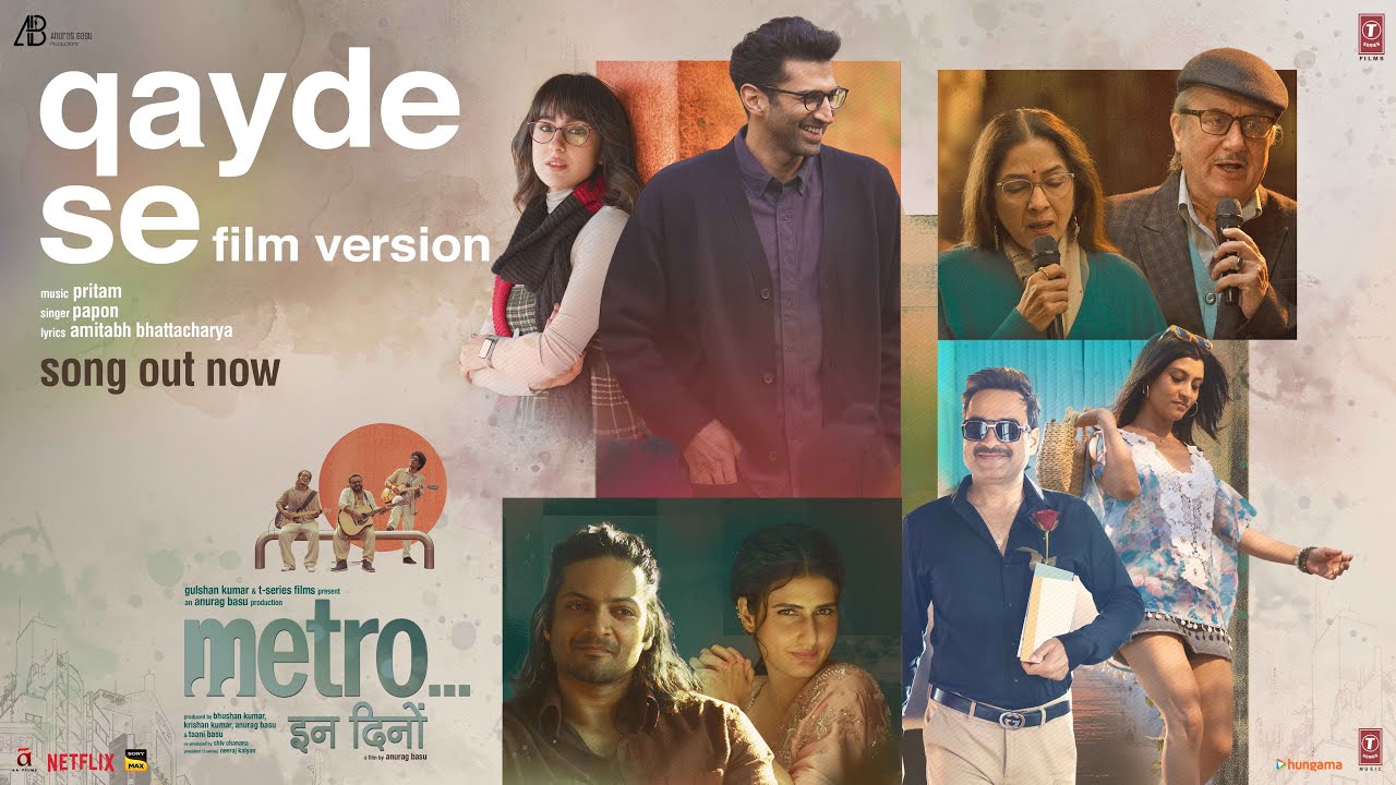 Kayde Se Lyrics – Papon | Metro In Dino (Film Version)