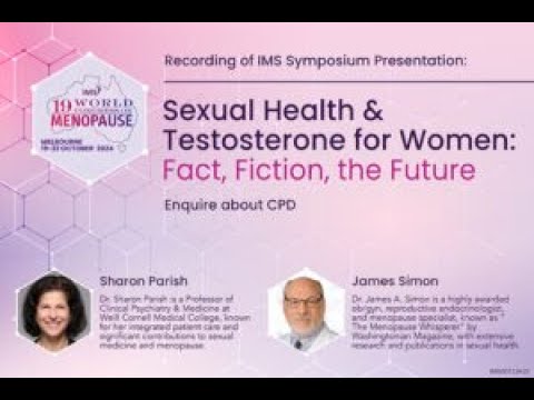 Sexual Health & Testosterone for Women – Fact, Fiction, the Future