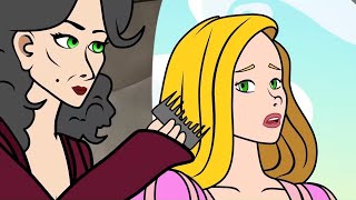 Rapunzel Cartoon Fairy Tales and Bedtime Stories for Kids Story time Storytime Mp4 3GP & Mp3