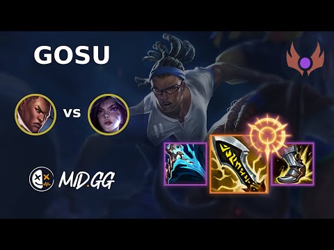 MID.GG: [ Gosu ] Lucian BOT vs Kai'Sa | NA MASTER | LOL Season 2024